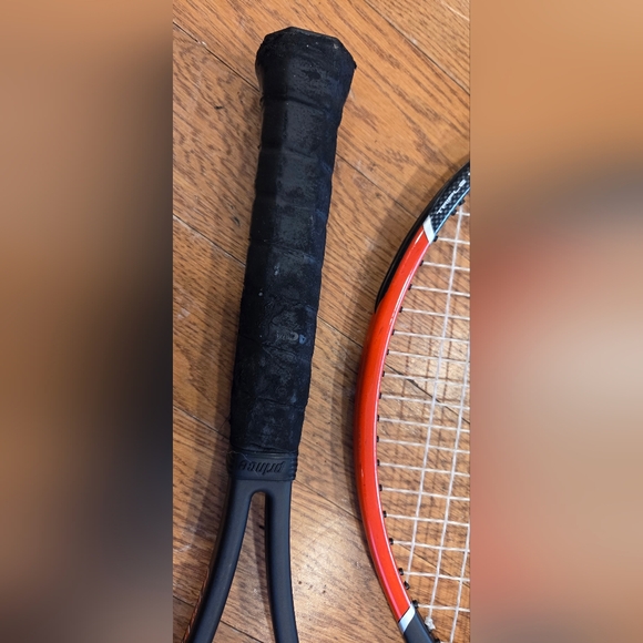 Prince Tennis Rackets with Case - Black and Red - Picture 8 of 12